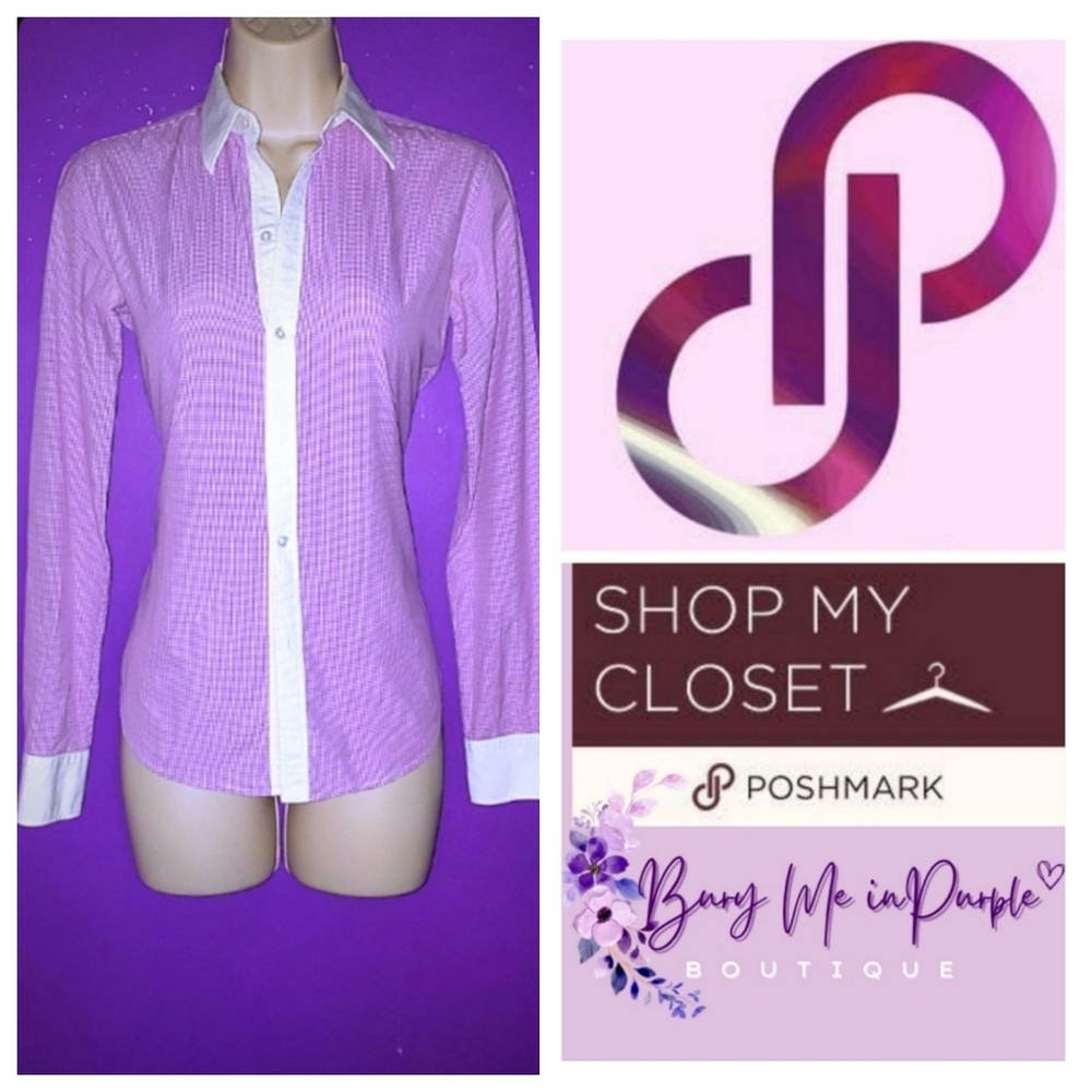 RALPH LAURNEN GINGHAM BUTTON DOWN